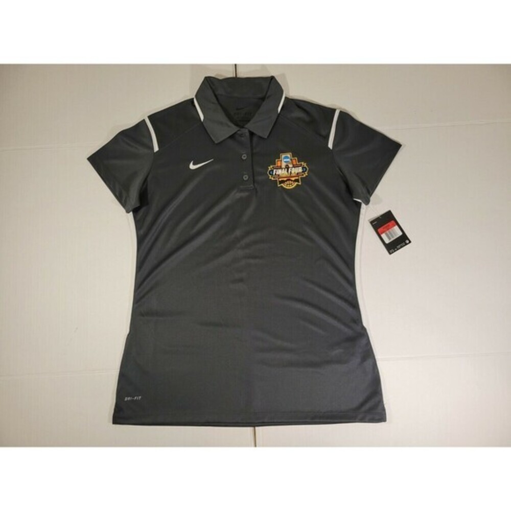 NWT NIKE 2017 NCAA Final Four Phoenix Women's L Polo Shirt March Madness Dri-Fit